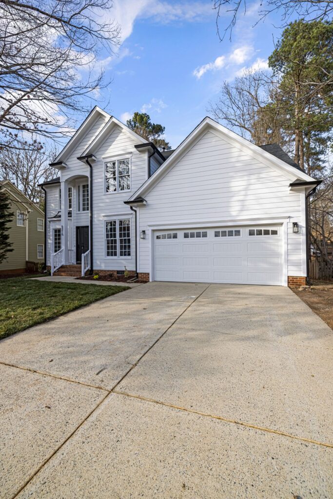 Well-kept suburban house